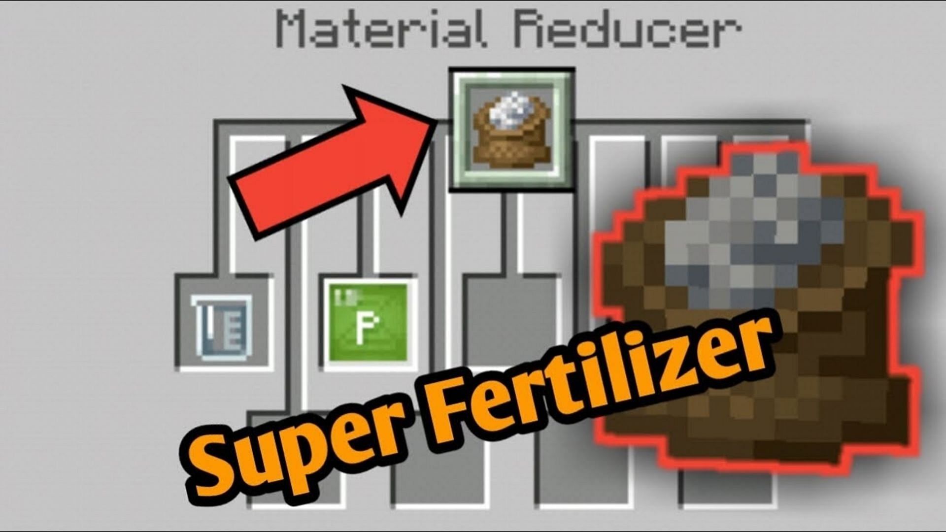 Super fertilizer is an item exclusive to Minecraft Education Edition and Bedrock when Education Edition features are enabled (Image via YouTube/Hiro)