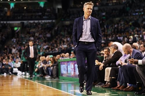 Golden State Warriors head coach Steve Kerr