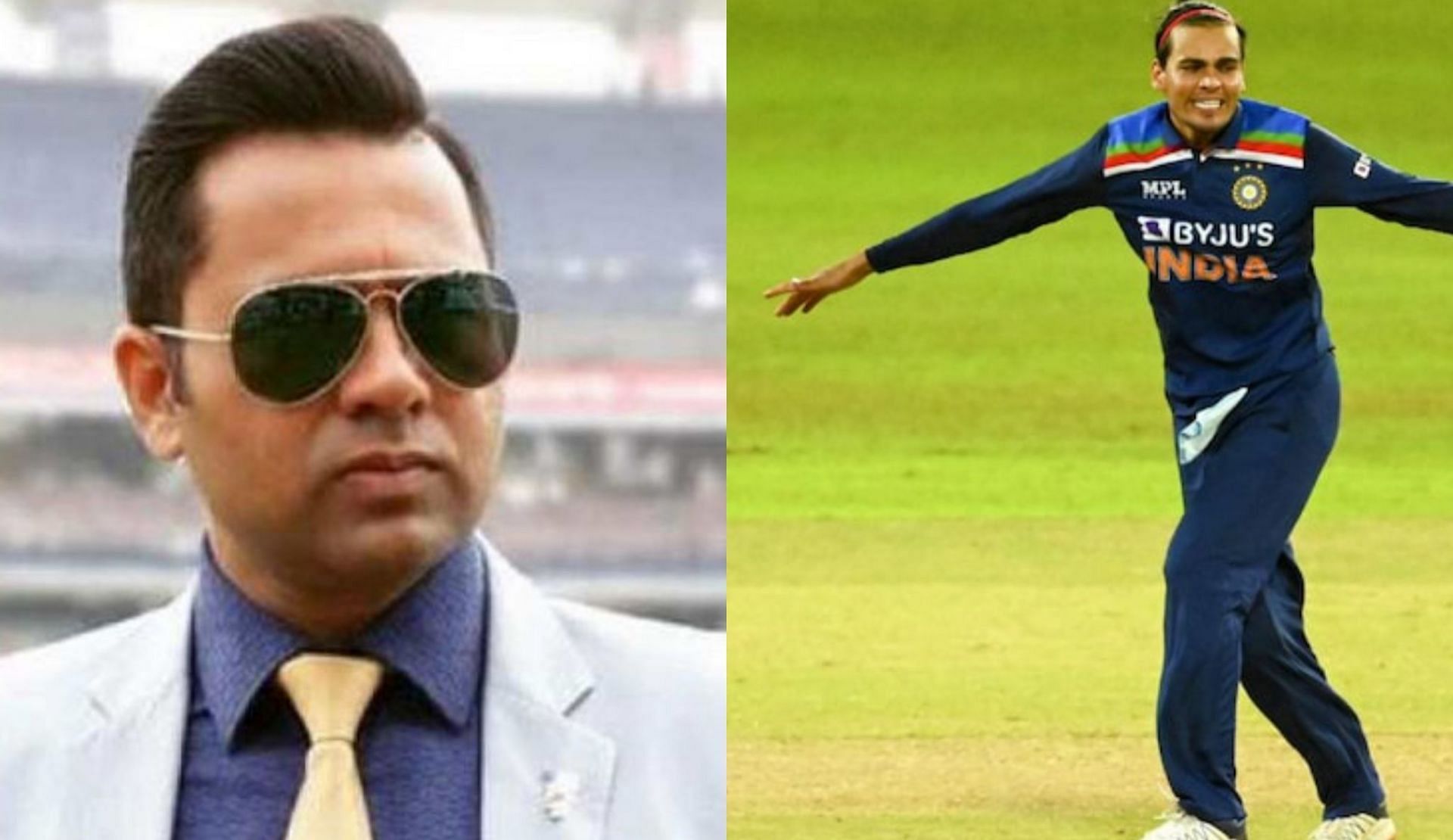 Aakash Chopra (L) raises questions over the non-selection of Rahul Chahar