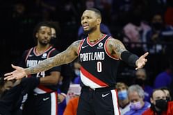 “I’m a Trail Blazer… I’m ten toes in Rip City” – Damian Lillard pledges his loyalty to Portland after Philadelphia 76ers fans chant and cheer his name