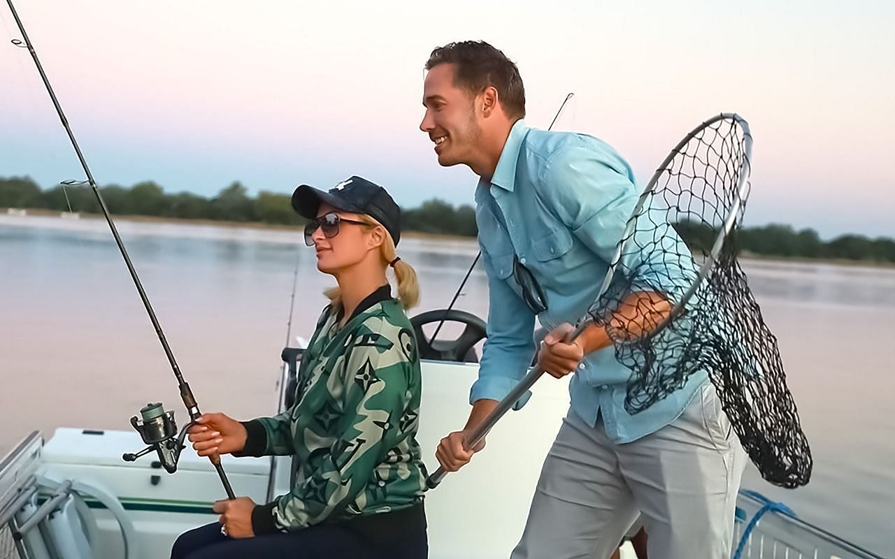Paris Hilton and Carter Reum went fishing together (Image via Instagram/parishilton)