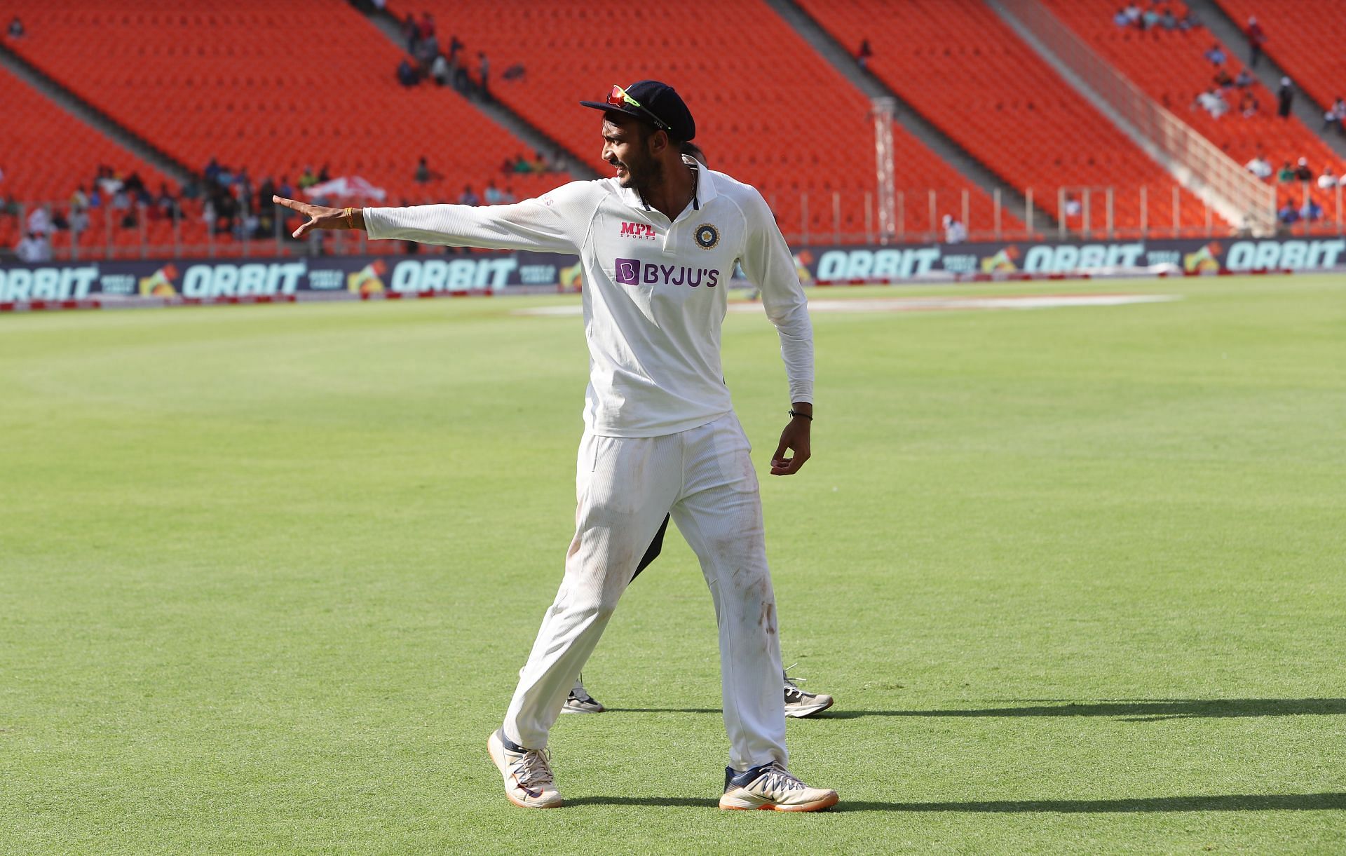 Axar Patel made his debut for India earlier this year against England