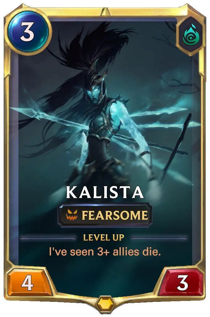 Kalista was a hero once, but is now a vengeful spirit (Image via Riot Games)