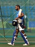 [Watch] - Shikhar Dhawan sweats it out in training session