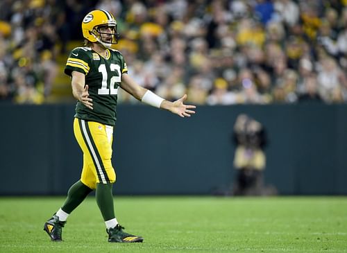 Green Bay Packers quarterback Aaron Rodgers