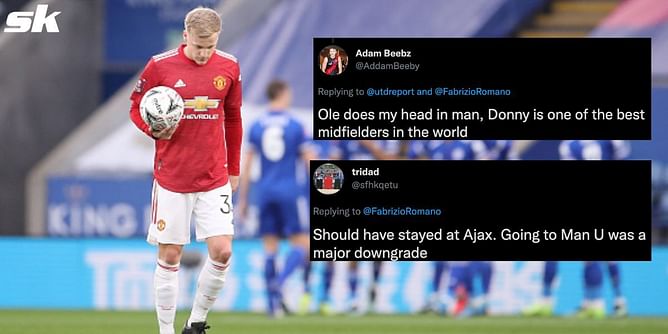 “He deserves a chance, if he leaves we riot” - Manchester United fans fume as Donny van de Beek edges closer to January exit
