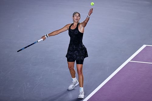 Garbine Muguruza at the 2021 WTA Finals