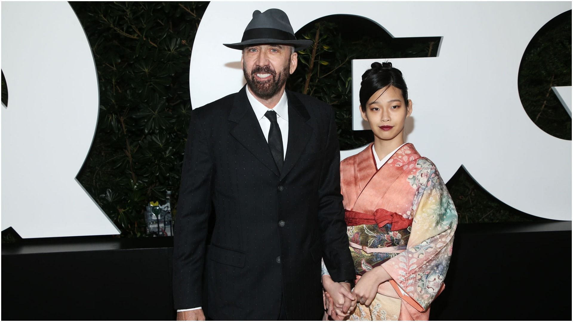 Nicolas Cage and Riko Shibata were recently spotted at the JFK Airport (Image by Phillip Faraone via Getty Images)