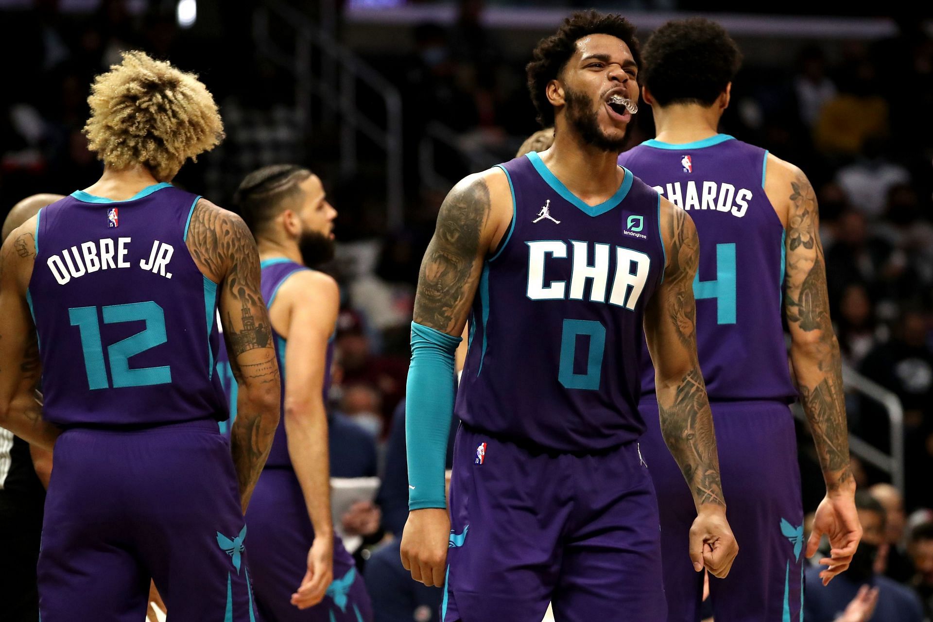 Charlotte Hornets against the LA Clippers