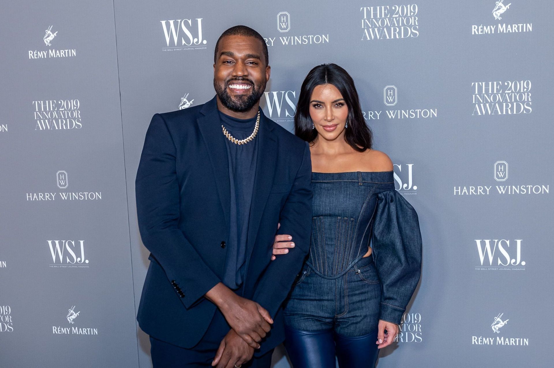 Kanye West and Kim Kardashian attend the WSJ Mag 2019 Innovator Awards at The Museum of Modern Art on November 06, 2019, in New York City (Image via Getty Images)