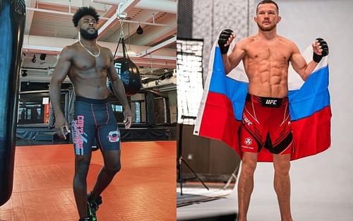 Aljamain Sterling (left), Petr Yan (right) [Images Courtesy: @funkmastermma @petr_yan on Instagram]