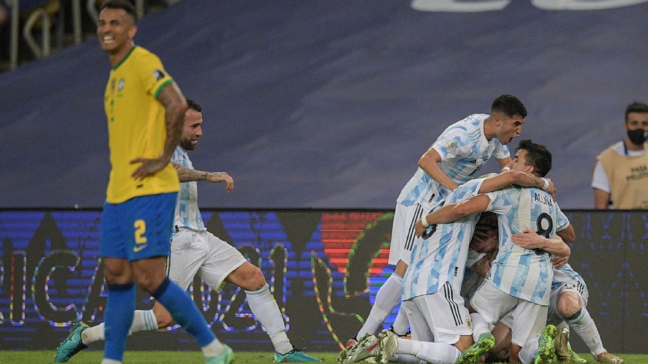 Argentina vs Brazil Combined XI of Superclasico de las Americas