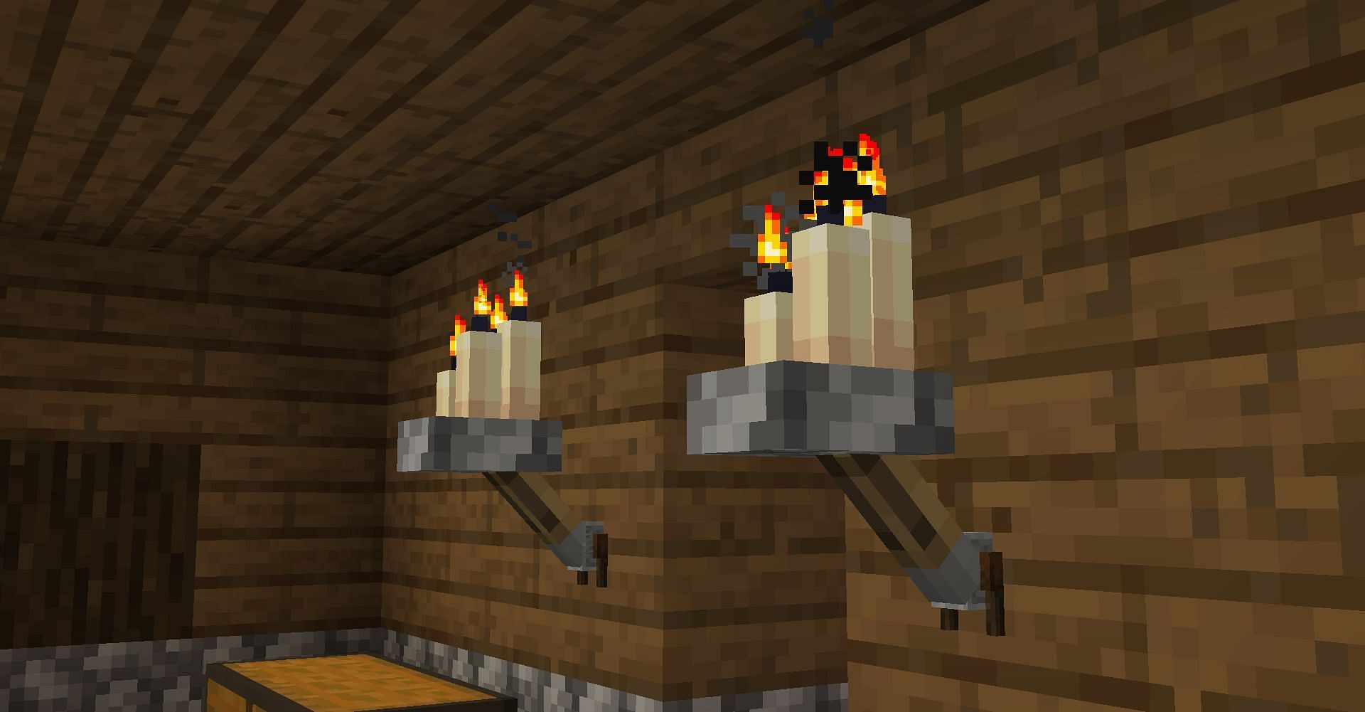 Candles in Minecraft Caves and Cliffs Part 2 (Image via Reddit u/skahlor1)