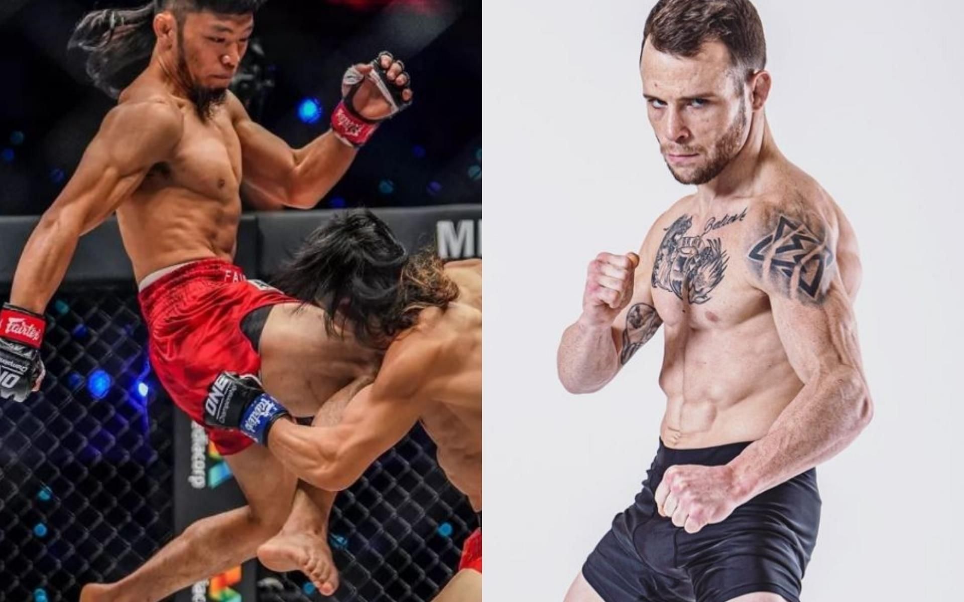ONE Championship fighters Lito Adiwang (left) and Jarred Brooks (right) will face each other in the main event of ONE: NEXTGEN III on November 26. (Images credits: @litoadiwang and @the_monkeygod on Instagram)