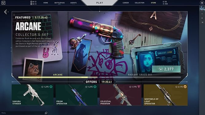 Top 5 Valorant gun skins in Act 3 Episode 3