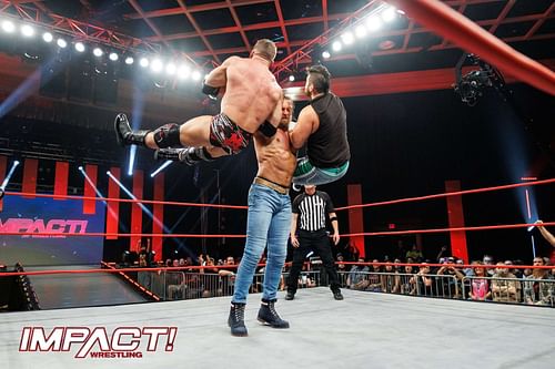 A newsworthy edition of IMPACT Wrestling featuring a triple threat #1 Contender's match