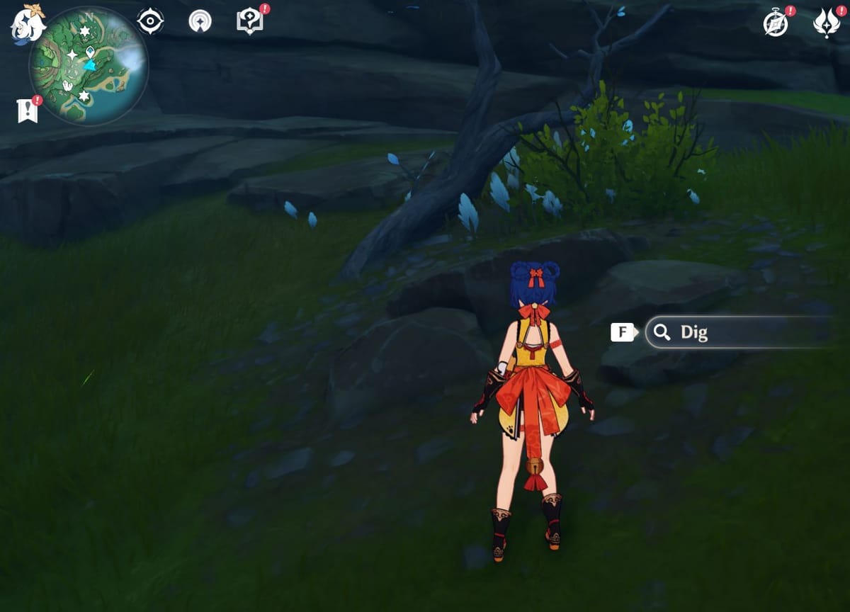 All 6 buried chest locations in Inazuma in Genshin Impact