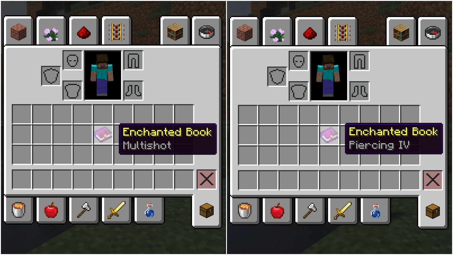 Multishot Vs Piercing Enchantment In Minecraft Which One Is Better For Your Crossbow