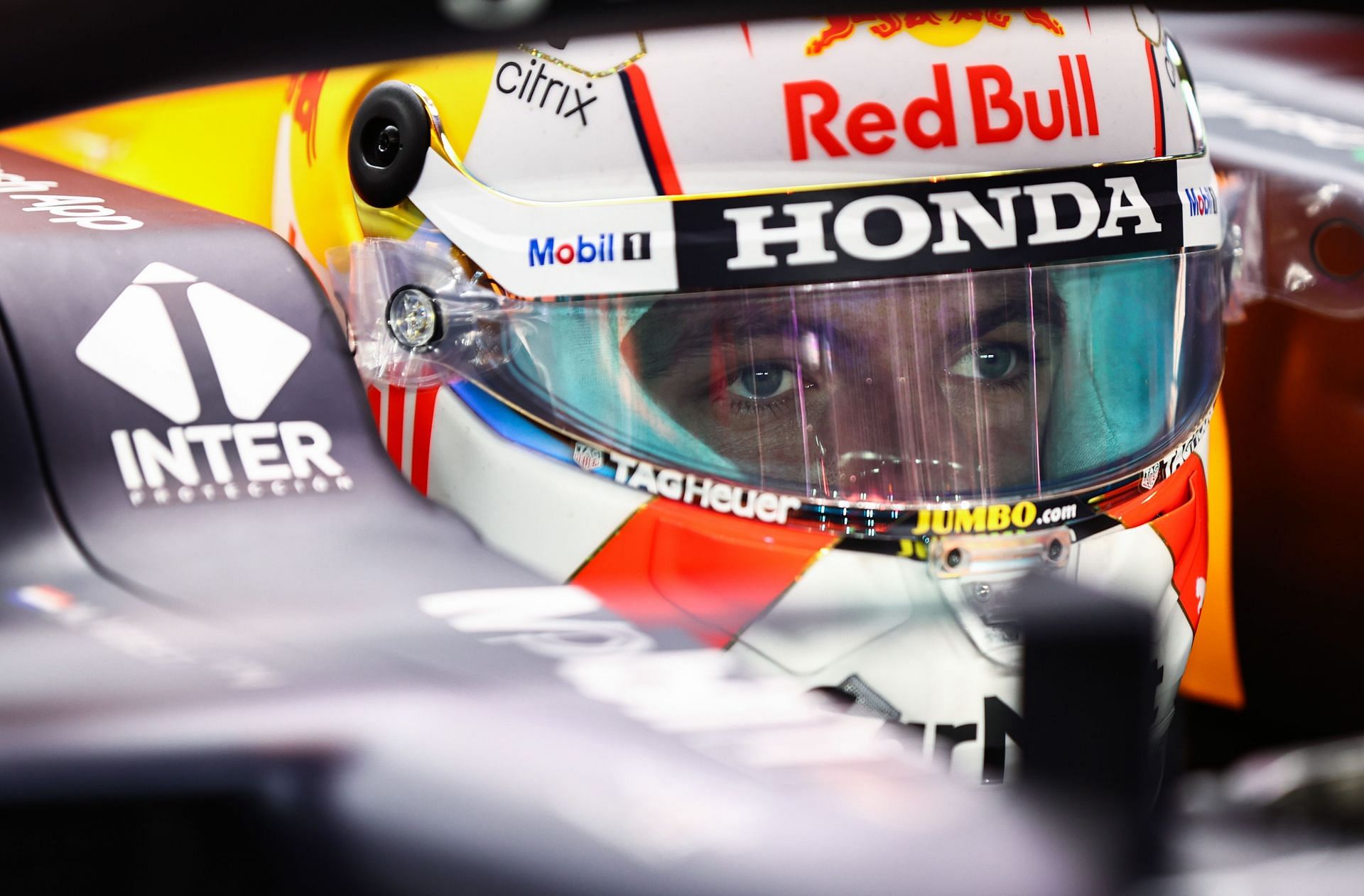 F1 Grand Prix of Qatar - Max Verstappen focusing on the qualifying session ahead.