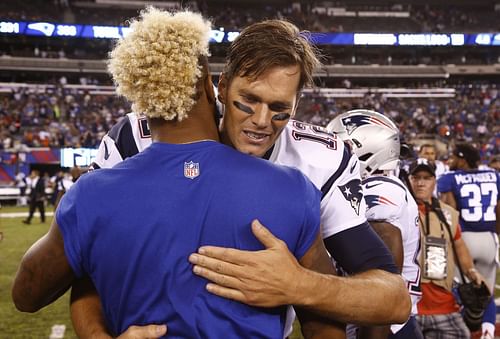 QB Tom Brady and WR Odell Backham Jr.