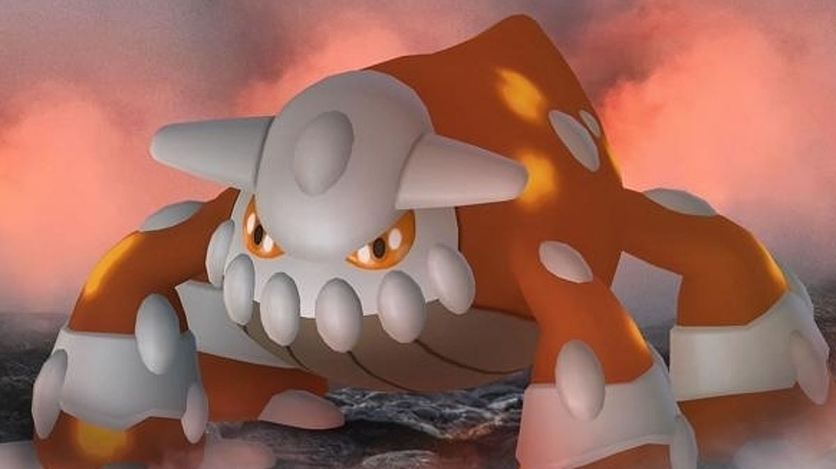 Heatran can be tough, but it is still entirely beatable with the right team (Image via Niantic)