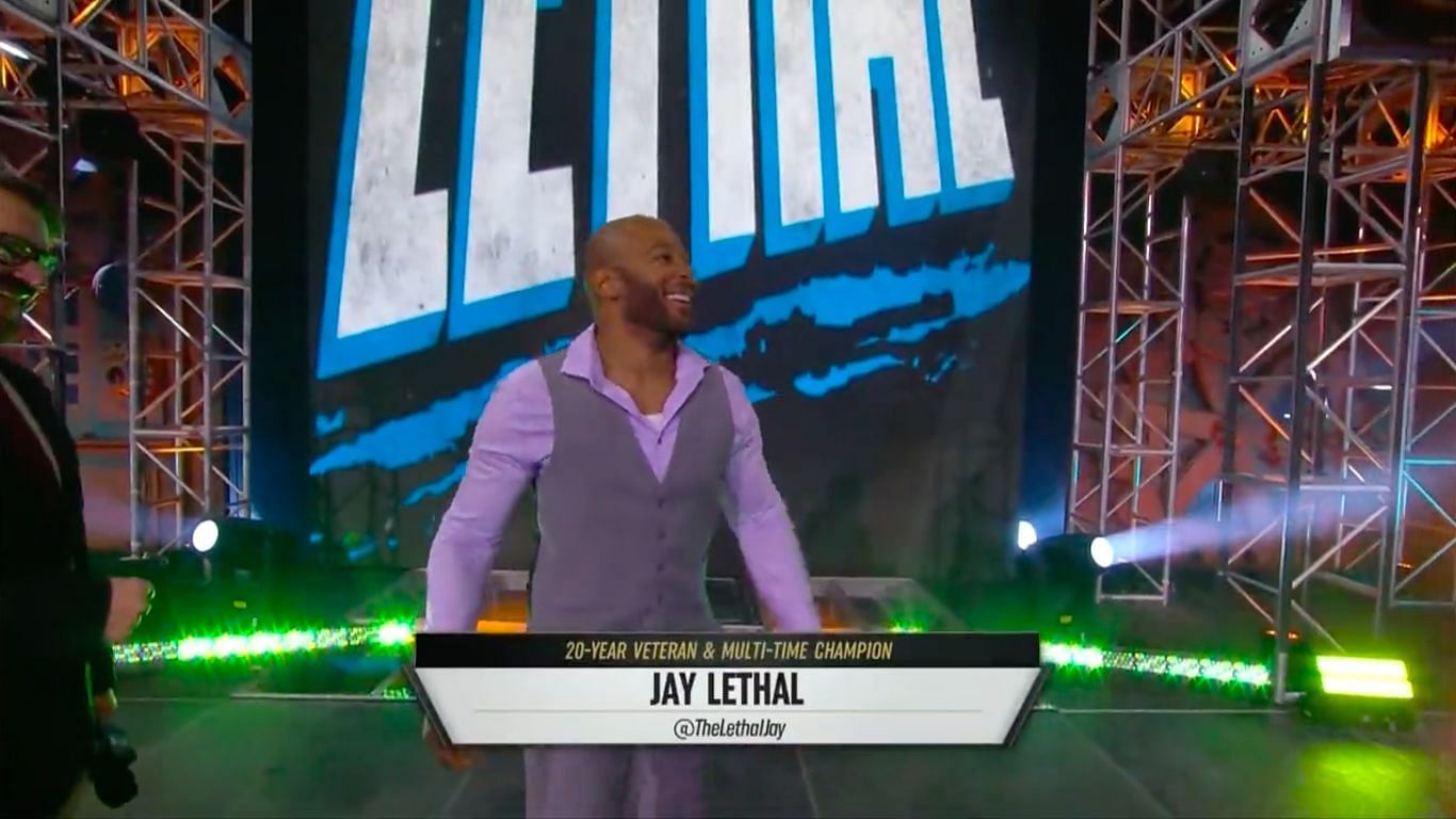 Jay Lethal makes his official AEW Debut