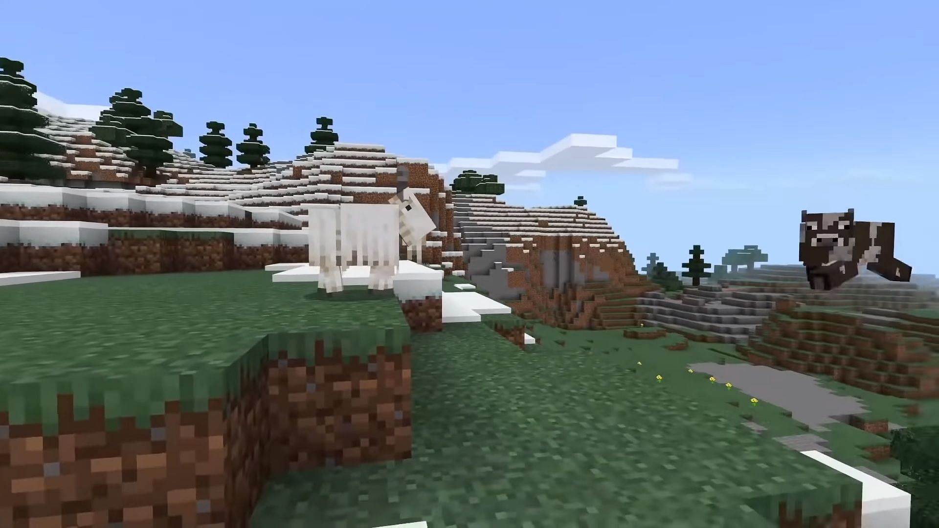 Goats and more will finally be accessible in Minecraft Education Edition with the beta (Image via Minecraft)