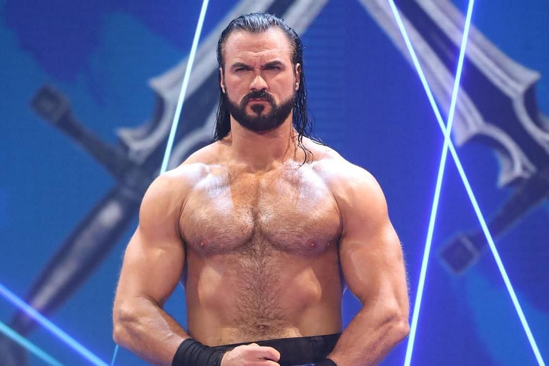 Drew McIntyre makes his way to the ring