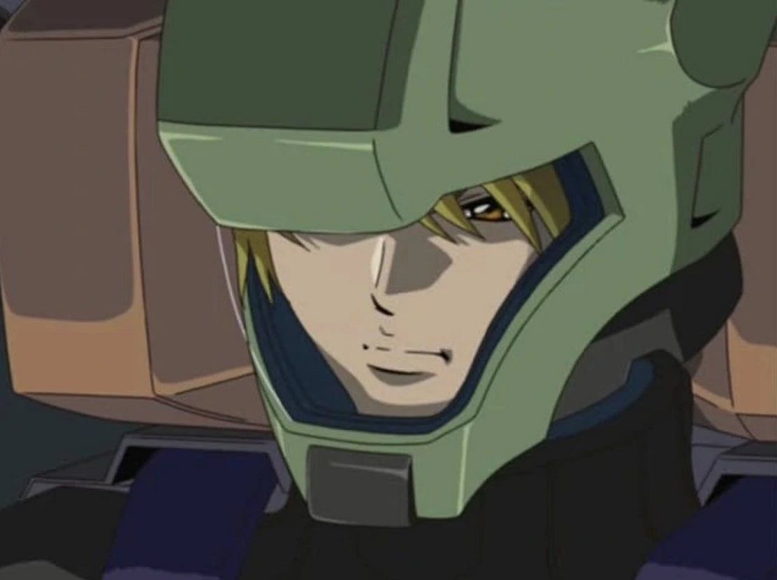 Miguel Aiman, as he appeared in the TV show (Image via Gundam Wiki)