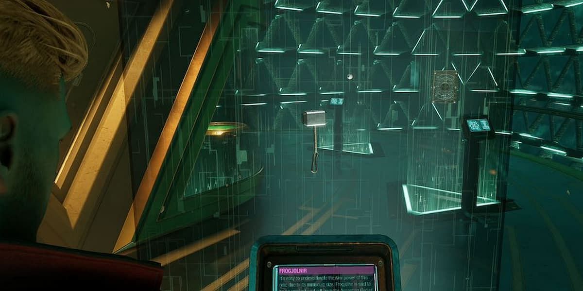 Inside of The Collector&#039;s Emporium. (Image via Square Enix)