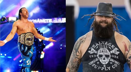 Kenny Omega (left) and Bray Wyatt (right)