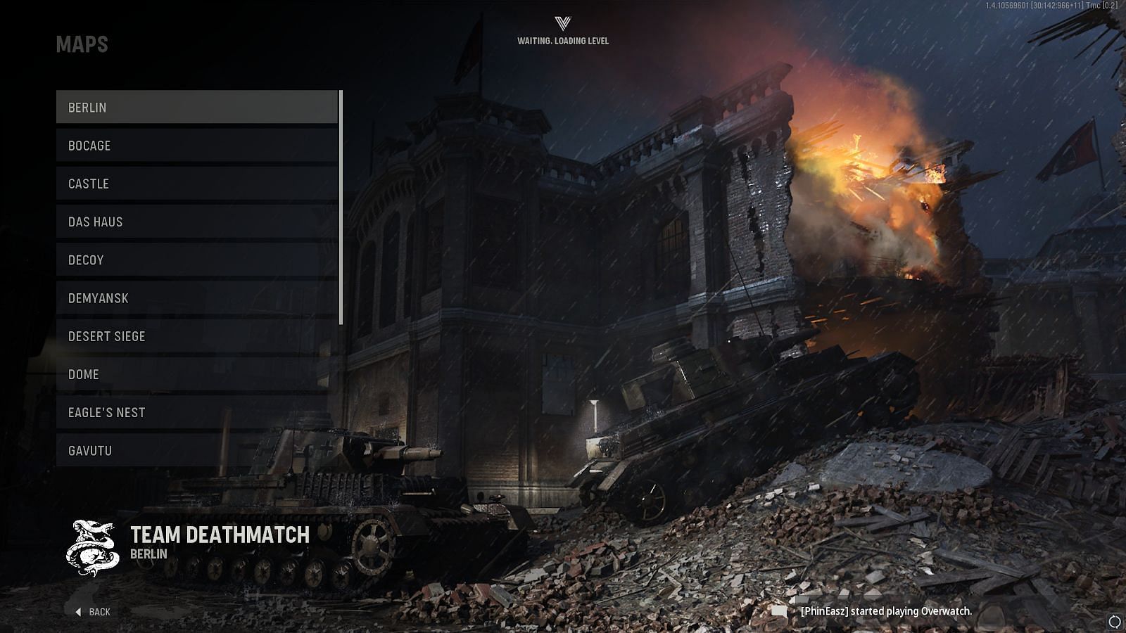 Different maps in Call of Duty: Vanguard multiplayer (Image by Activision)