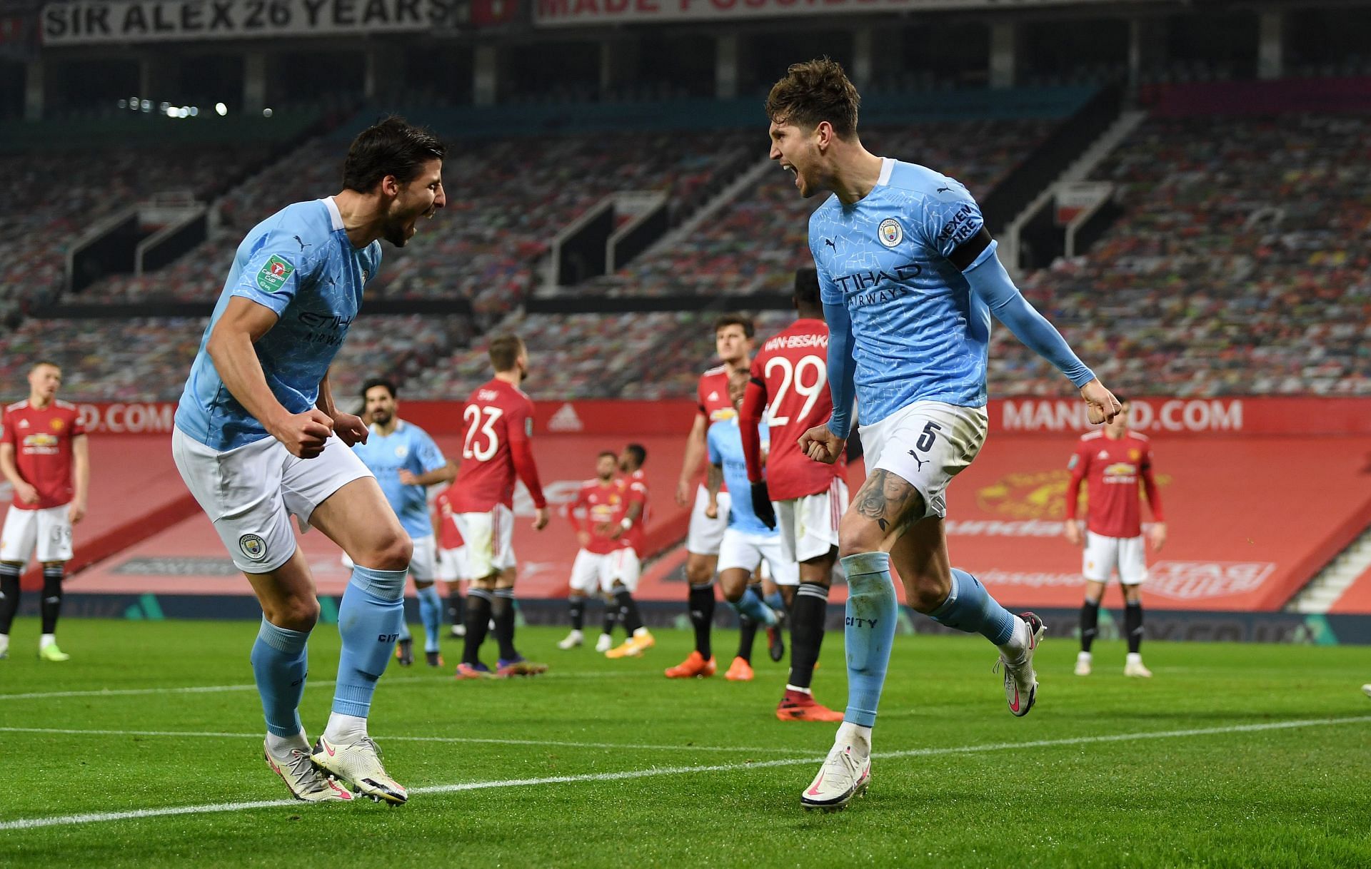 John Stones and Ruben Dias continue to thrive in Manchester City&#039;s defence.