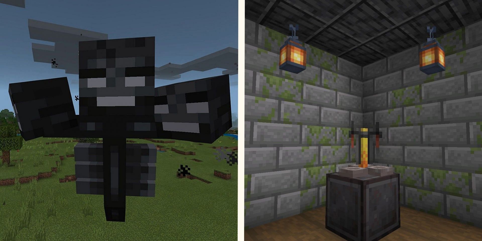 The Wither is one of the few entities immune to Wither effects, including decay potions (Image via Mojang)