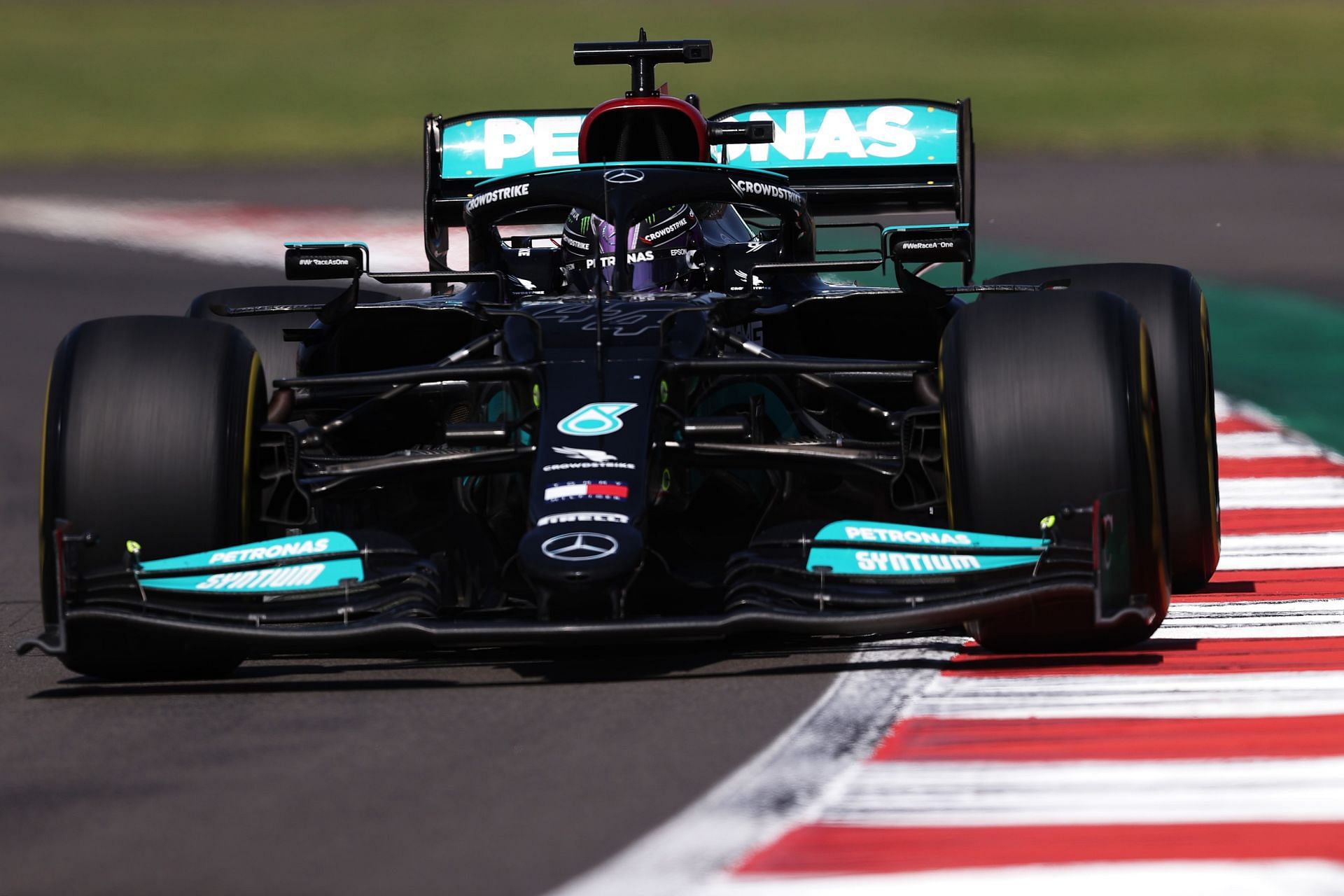 Mercedes expect to be closer to Red Bull Racing team at the Brazil Grand Prix. (Photo by Lars Baron/Getty Images)