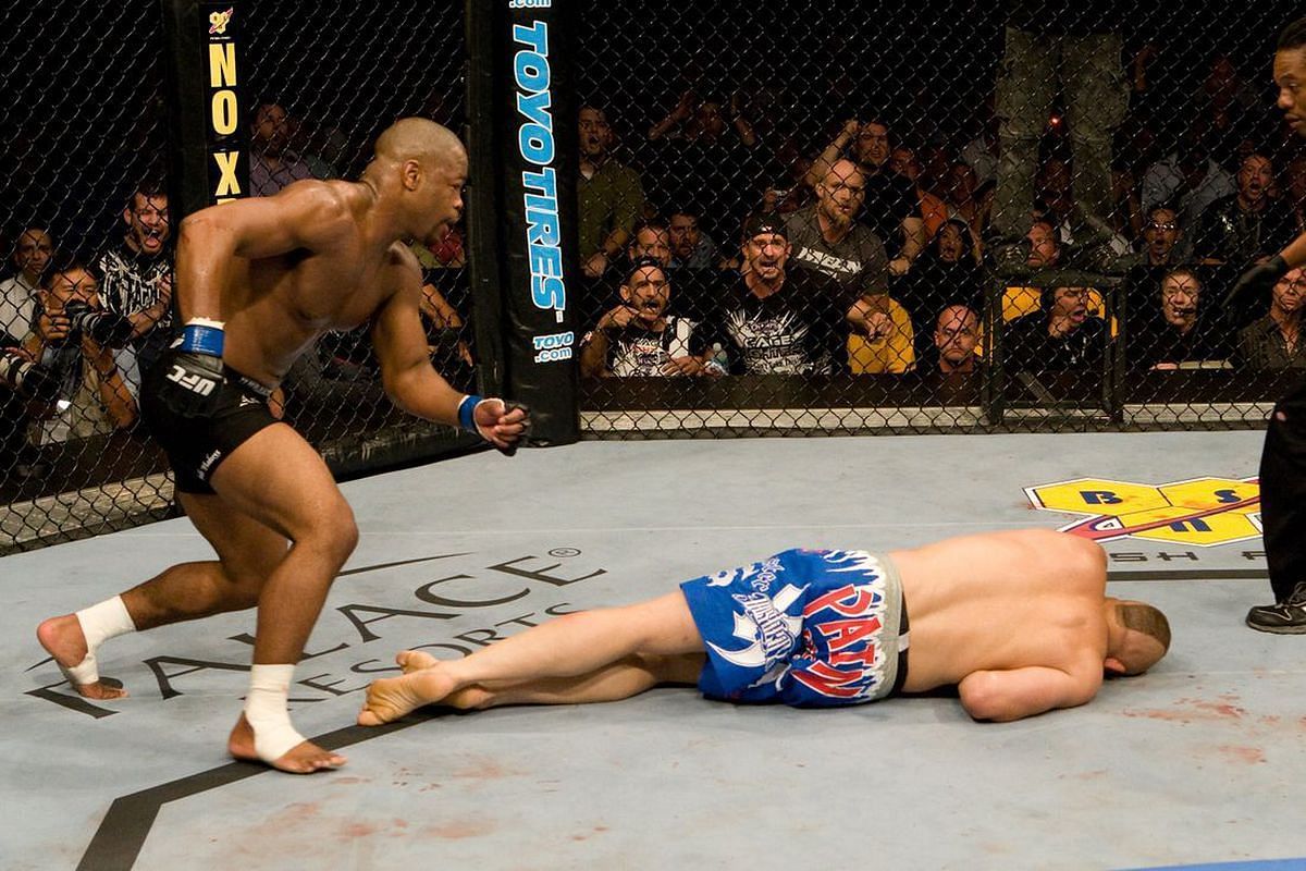 Rashad Evans turned the tables on renowned knockout artist Chuck Liddell at UFC 88