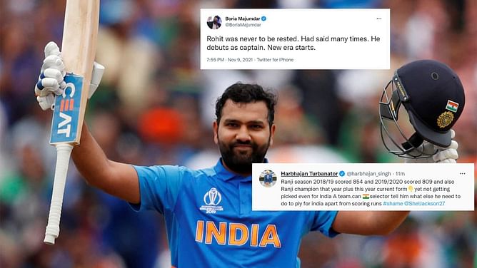 "New era starts" - Fans, experts on Twitter react to India's squad selection for New Zealand T20Is
