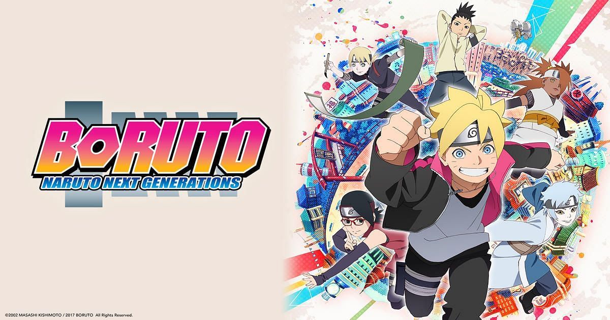 One of the Boruto series logos (Image via Shueisha)