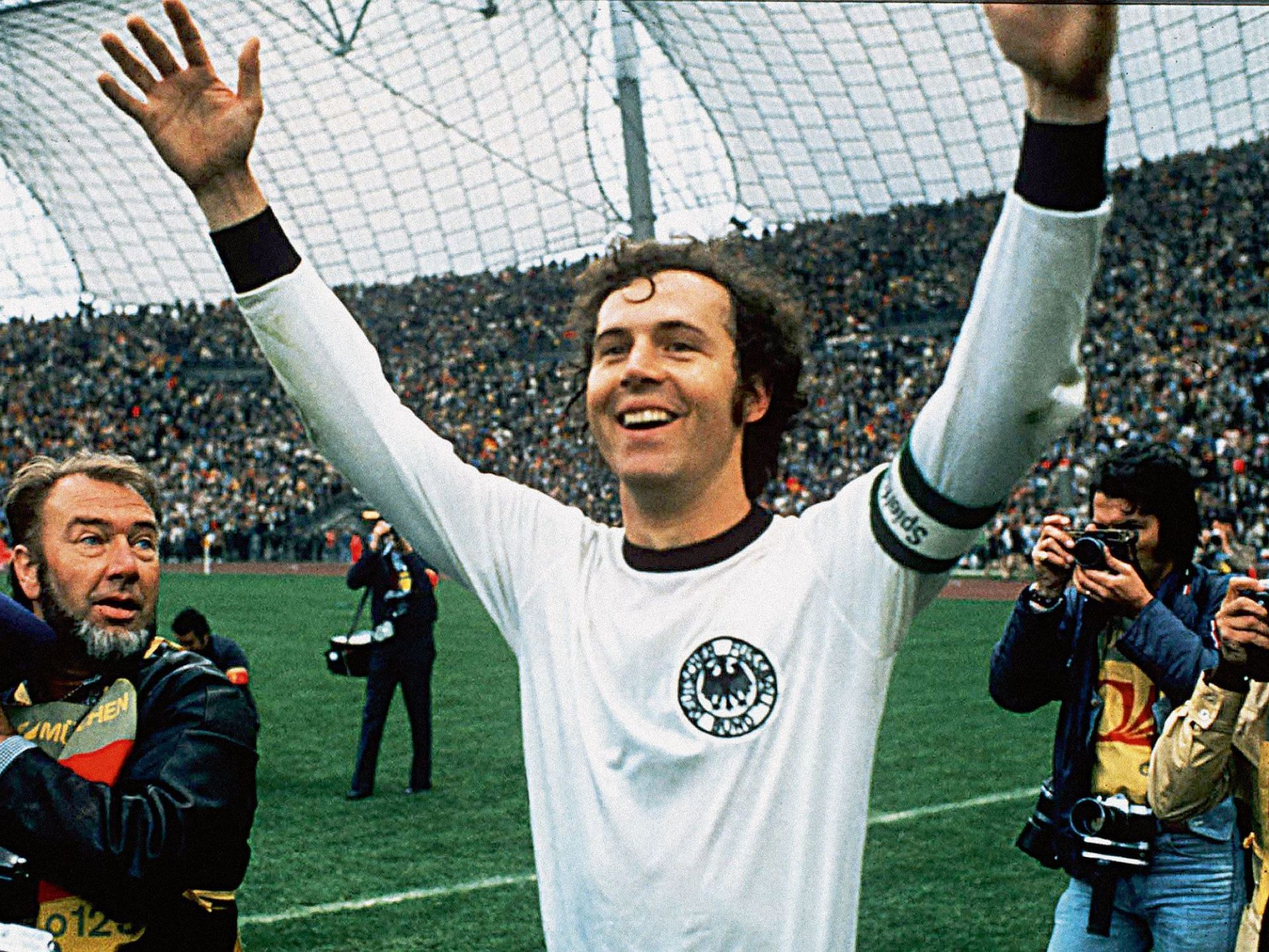 Franz Beckenbauer is regarded as the greatest defender of all time, and the first to win the Ballon d&#039;Or award.