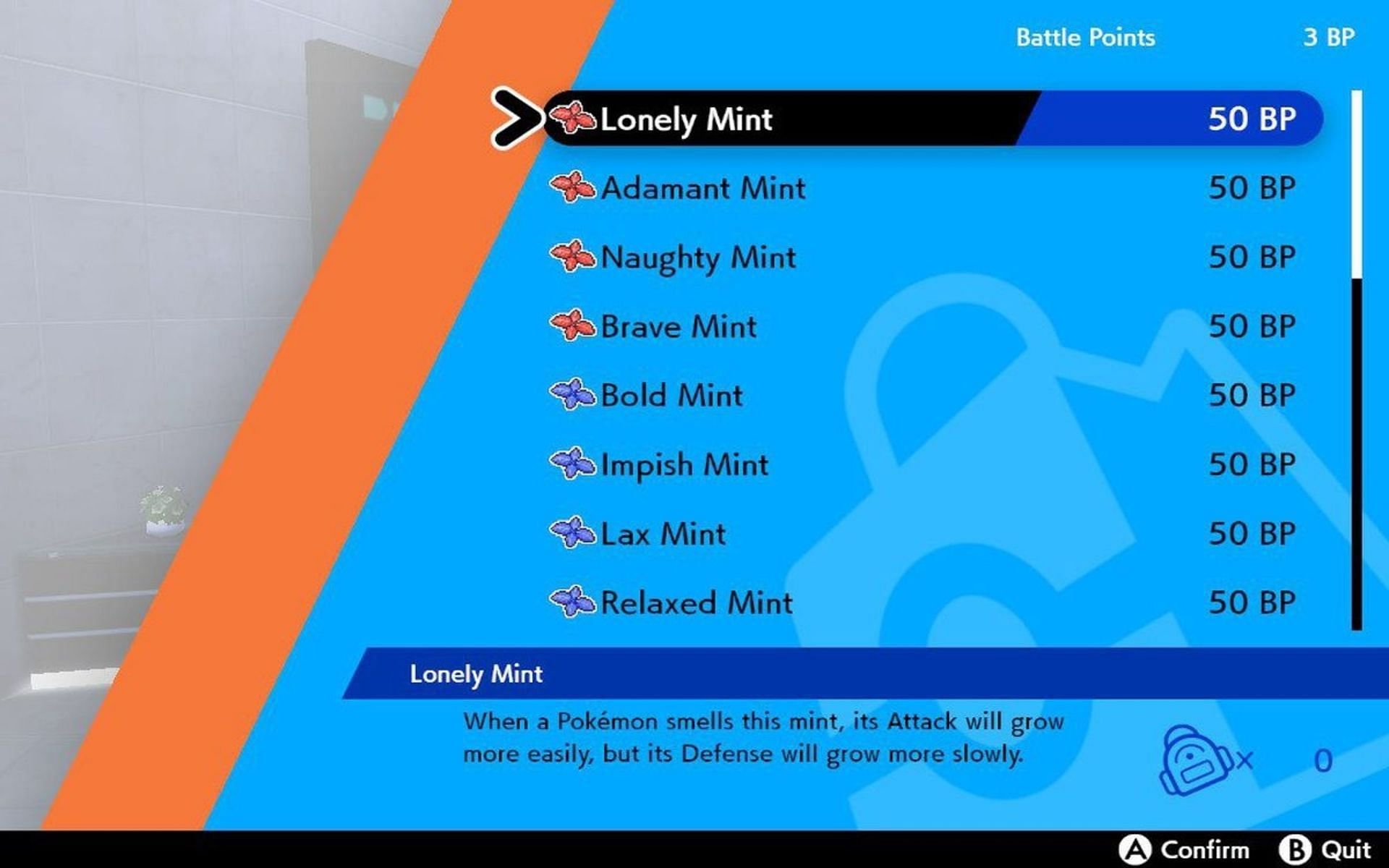 Mints are a quick way to change a Pokemon&rsquo;s nature (Image via Game Freak)