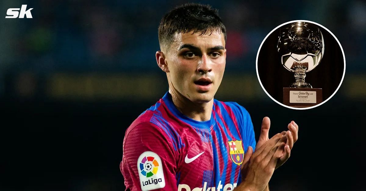 Barcelona star Pedri has won the 2021 Golden Boy award