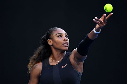 Serena Williams at the 2017 Australian Open