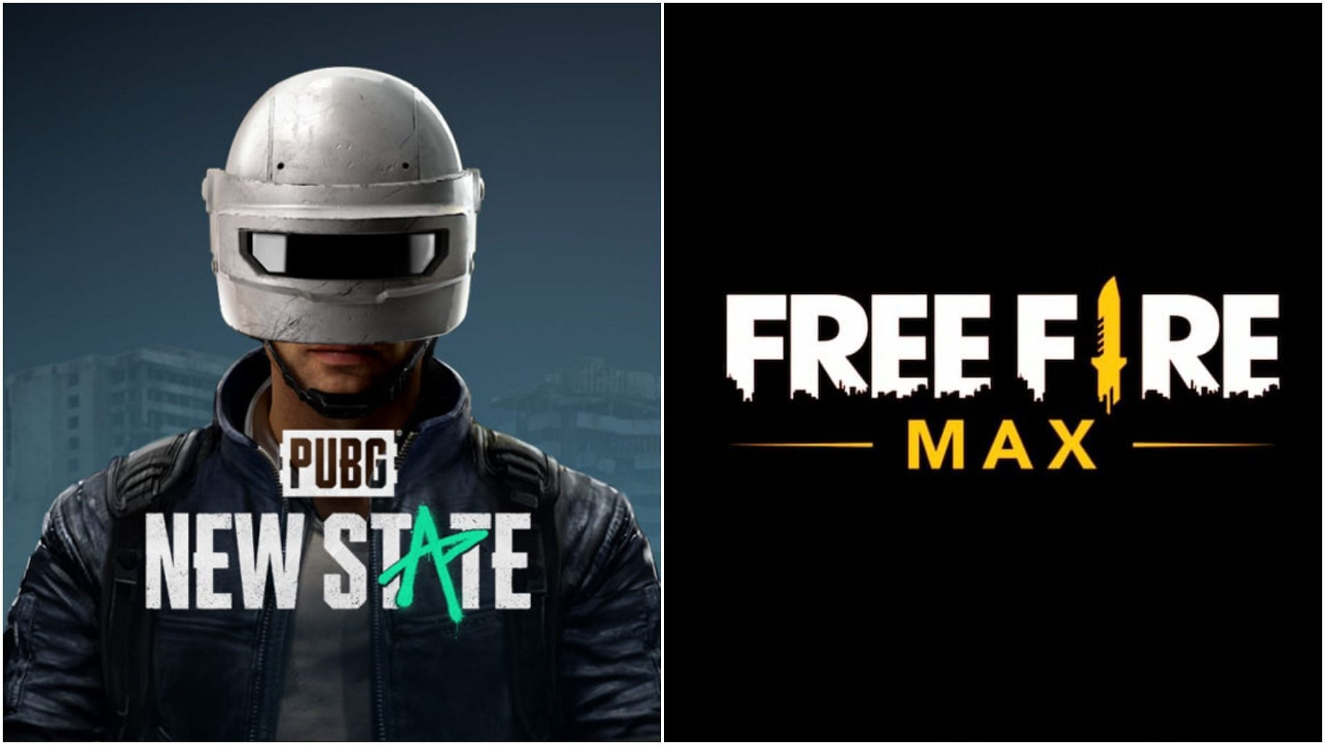 PUBG New State vs Free Fire MAX: How do the newly released battle royale games compare to each other? (Images via Garena and Krafton)