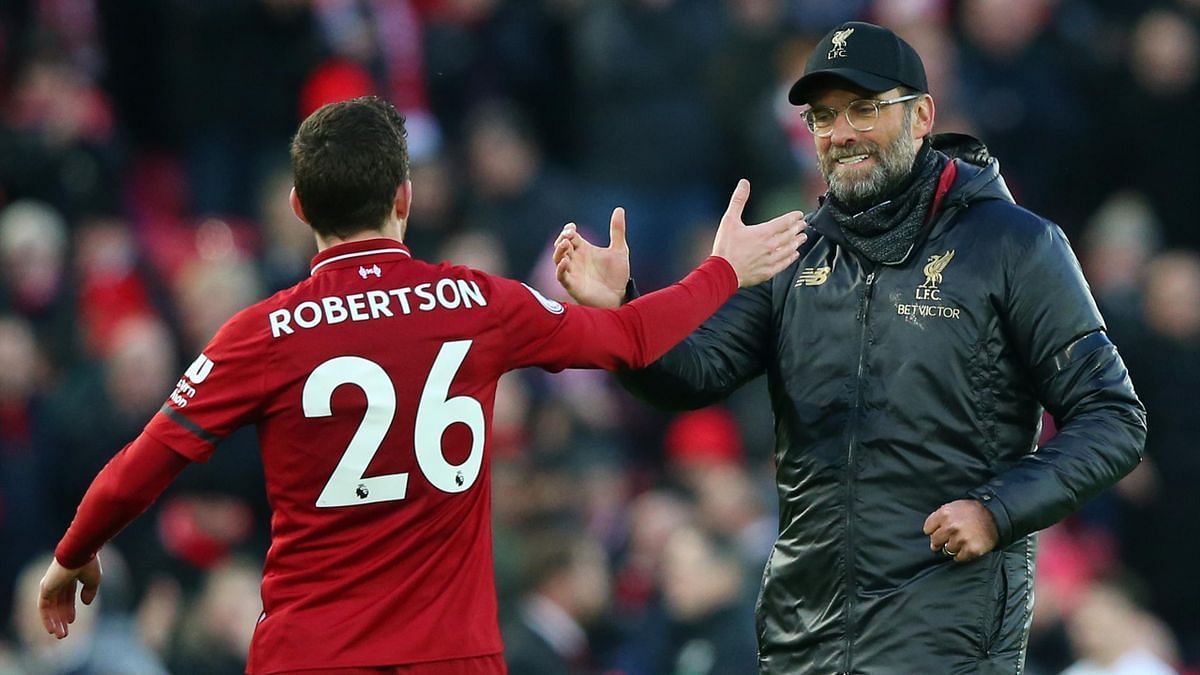 Andy Robertson is often considered a teacher&#039;s pet at Liverpool