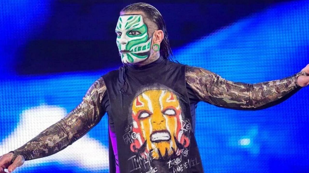 Jeff Hardy with his signature face paint on