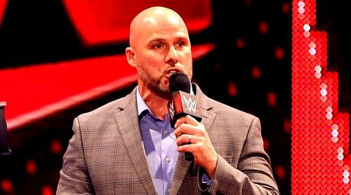 Adam Pearce has gained fame as an on-screen WWE official.