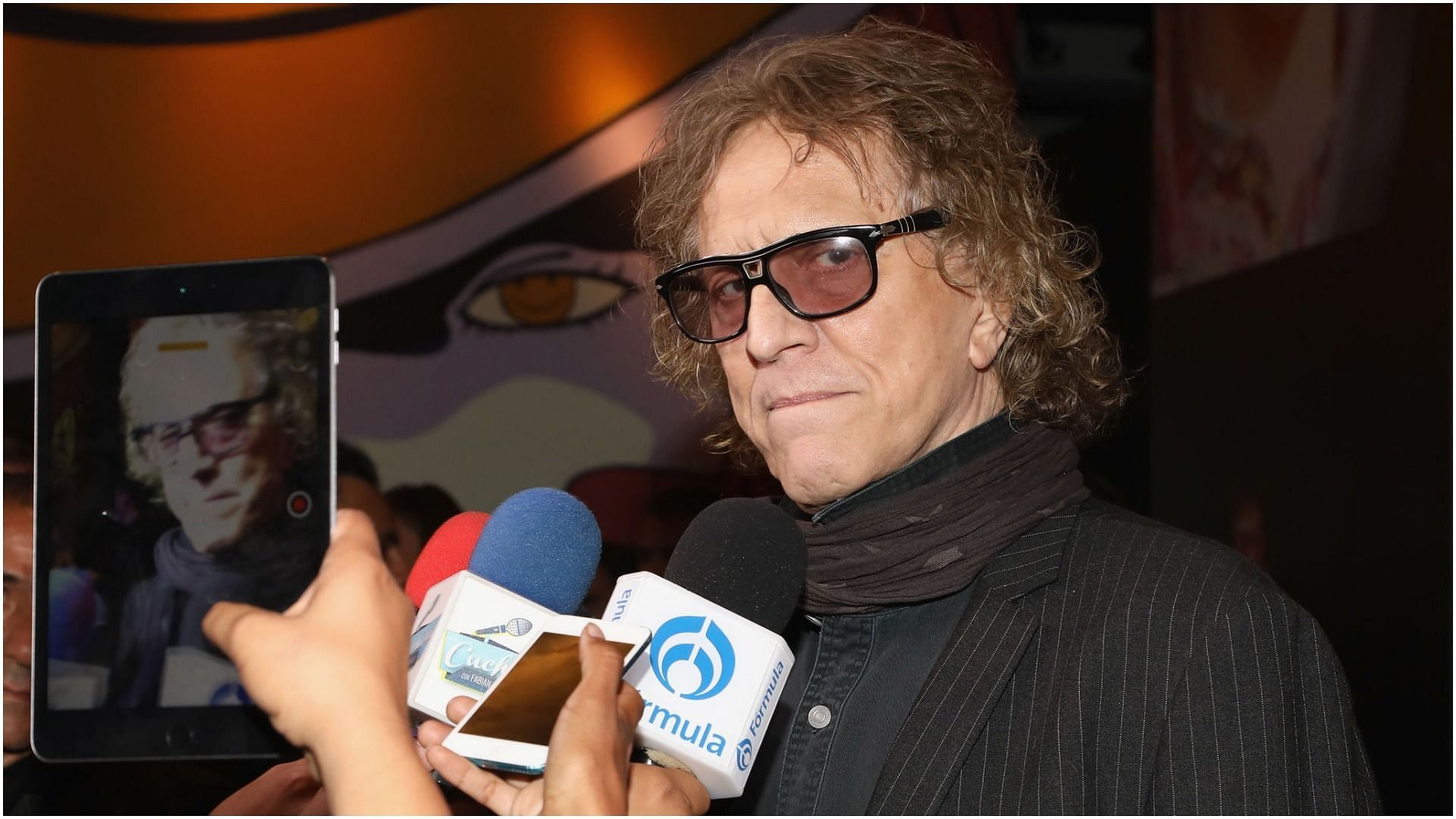 Mick Rock attends his exhibition StarMan at Foto Museo Cuatro Caminos on March 28, 2018, in Mexico City, Mexico (Image via Getty Images)