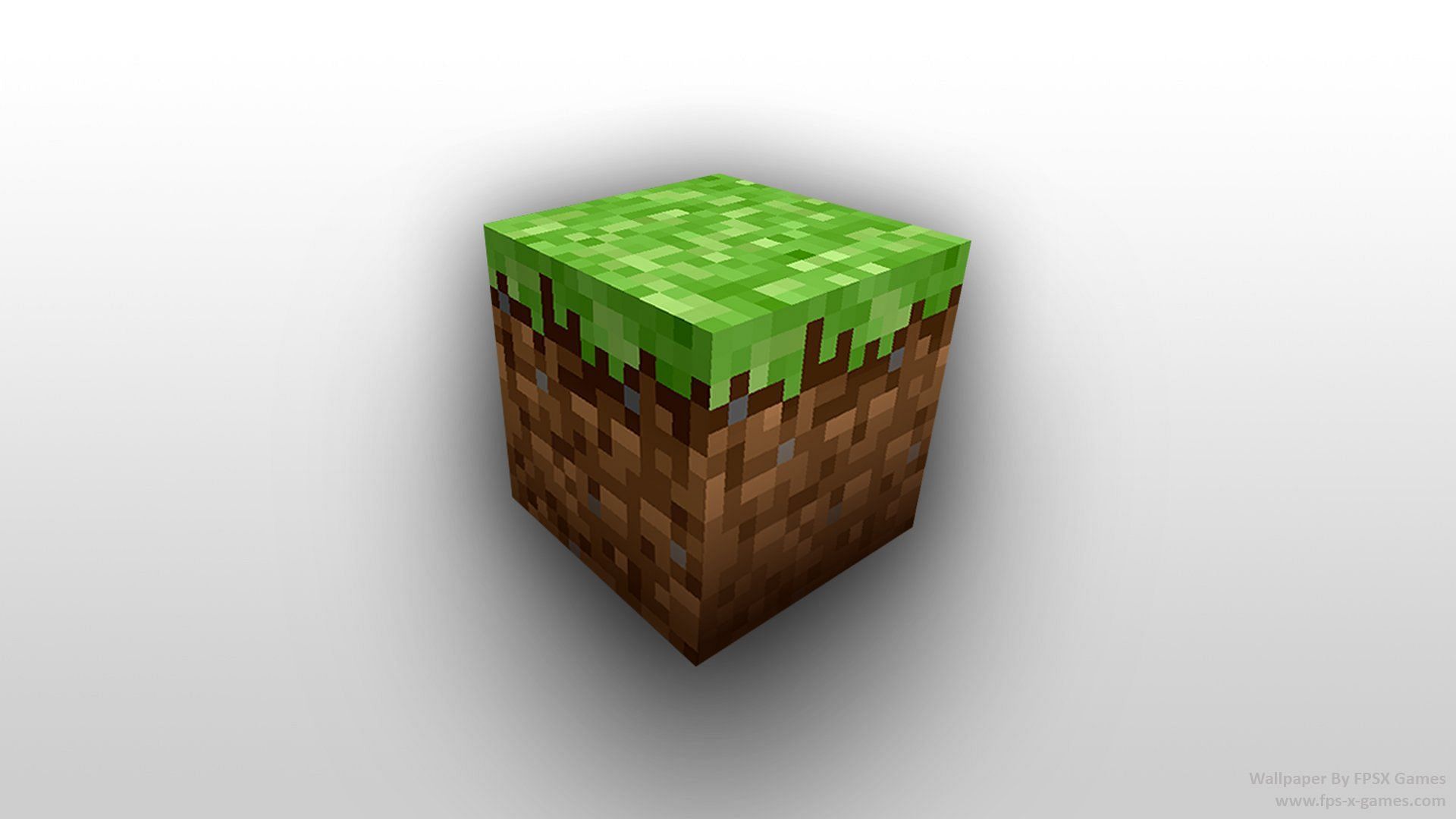 A dirt block (Image via WallpaperSafari/Minecraft)