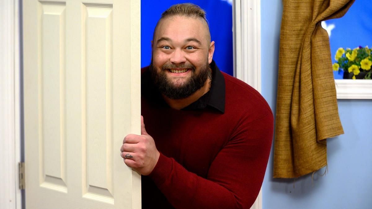Wyatt during a Funhouse Promo during his last run with WWE.
