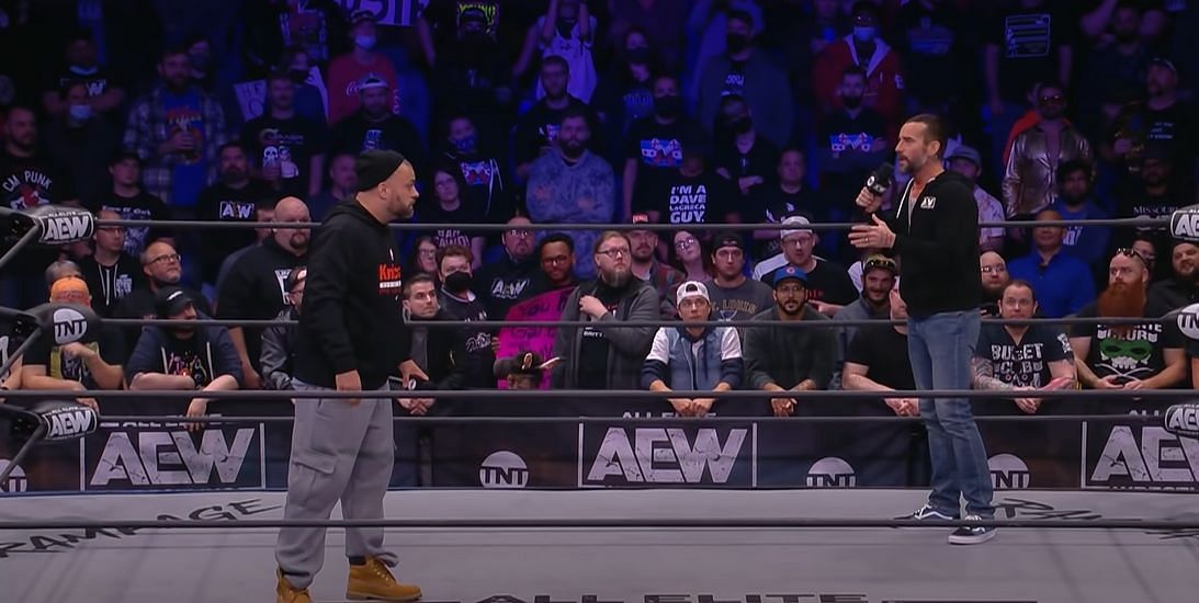 CM Punk and Eddie Kingston on AEW Rampage